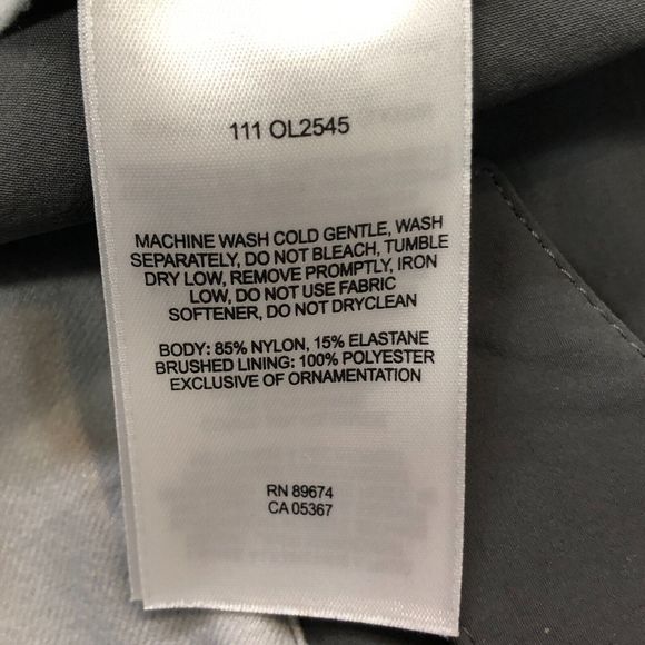 Mountain Hardwear Women Outdoor Hiking Convertible Pants Size 8 Gray B224 -4 - Picture 9 of 14